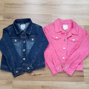 Jean Jacket Lot Girls 7/8